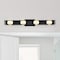 Nuvo Jenkins, 32 Inch 4 Light LED Vanity, Matte Black with Frosted Glass 62/2244 - alternate 3